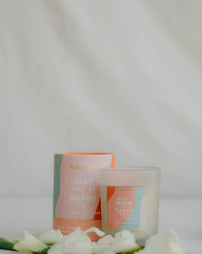 Best Mom Award Candle