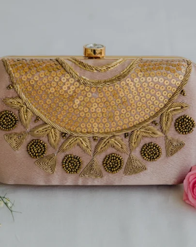 Rose Gold Clutch