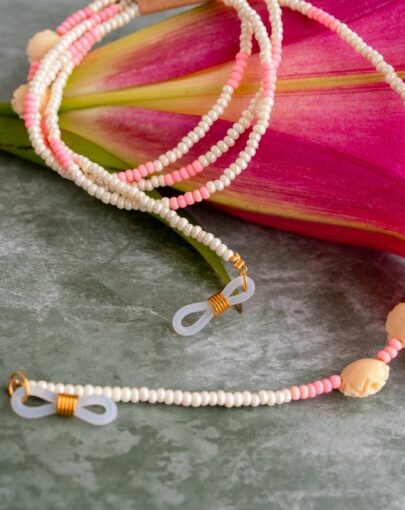 Blush Bloom Beaded Chain