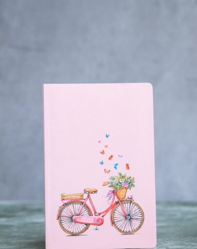 Pink Bicycle Notebook
