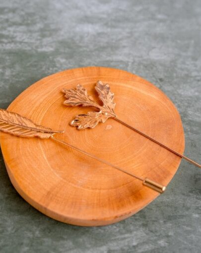 Golden Leaf and Weather Pins