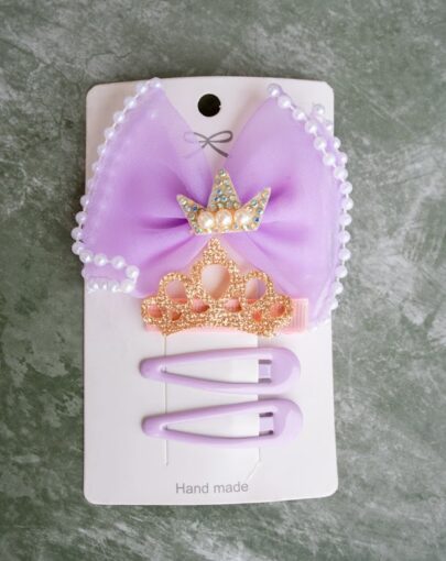Crown & Clips Set