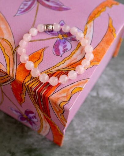 Rose Quartz Crystal Bracelet