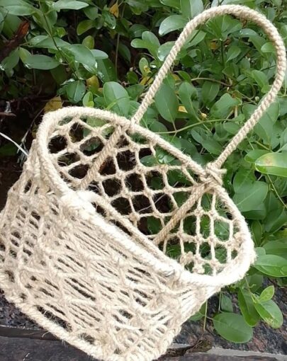 Round Jute Basket