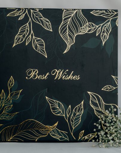 Green Best Wishes Rigid box